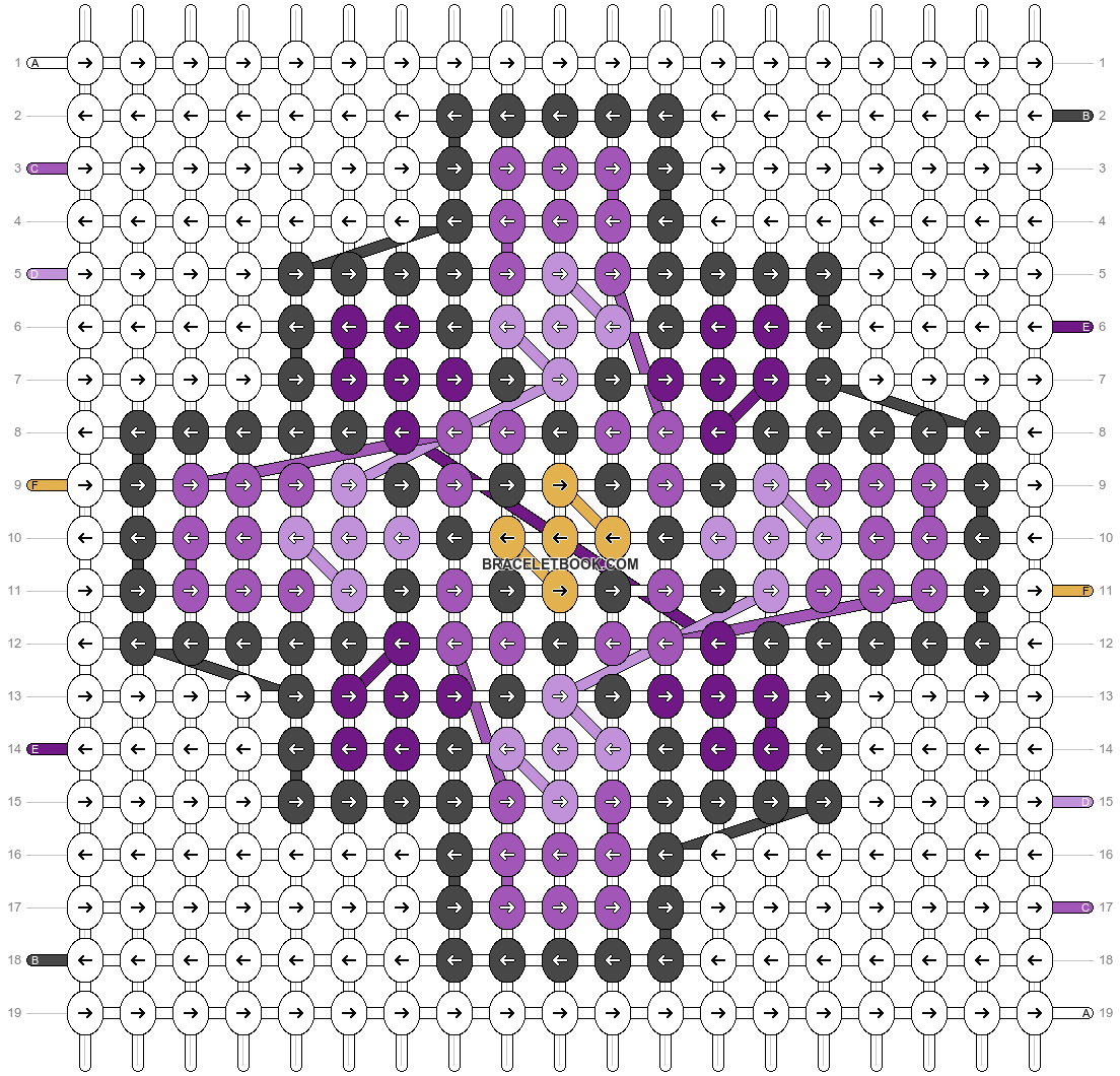 Alpha pattern #18591 pattern