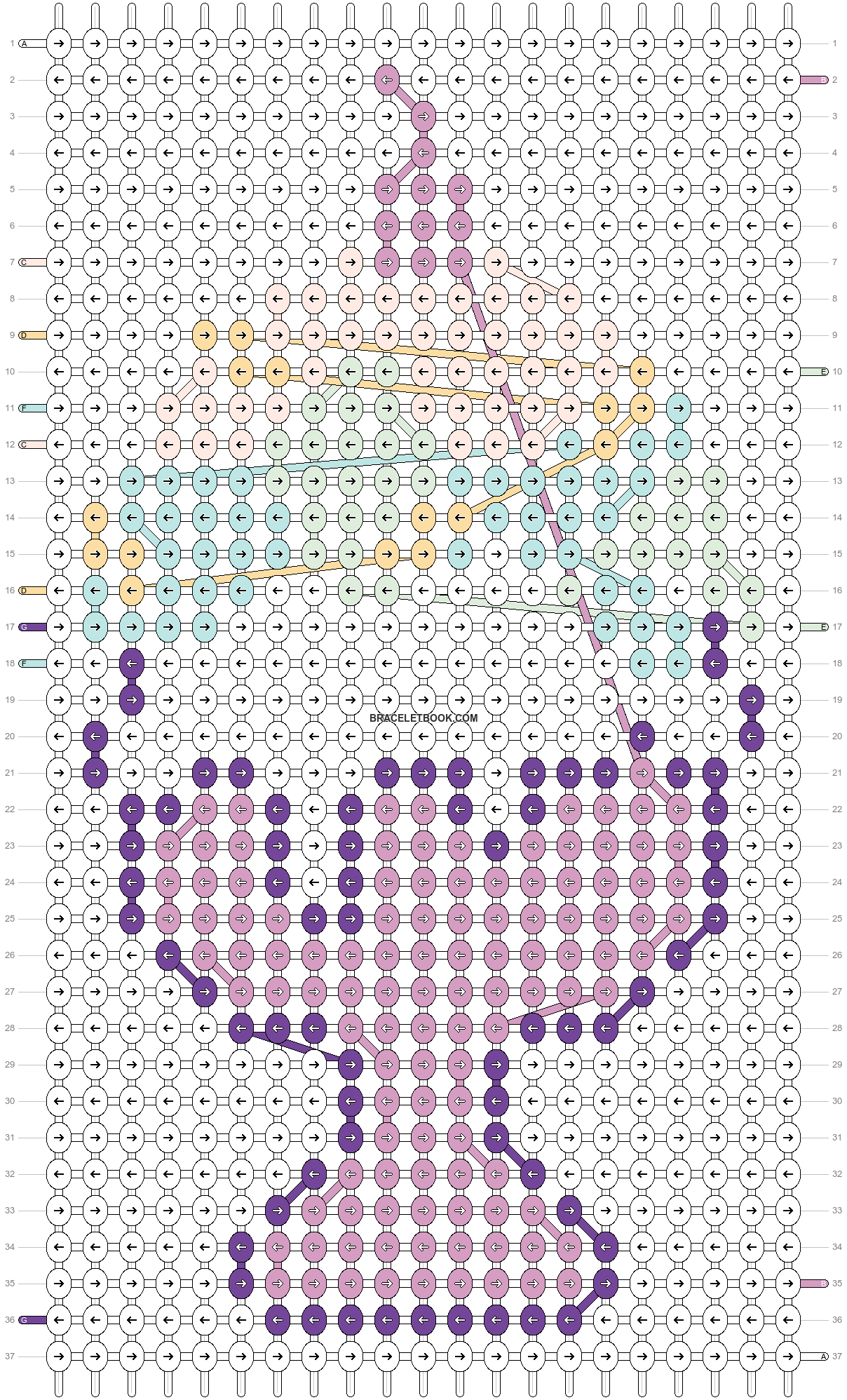 Alpha pattern #18599 pattern