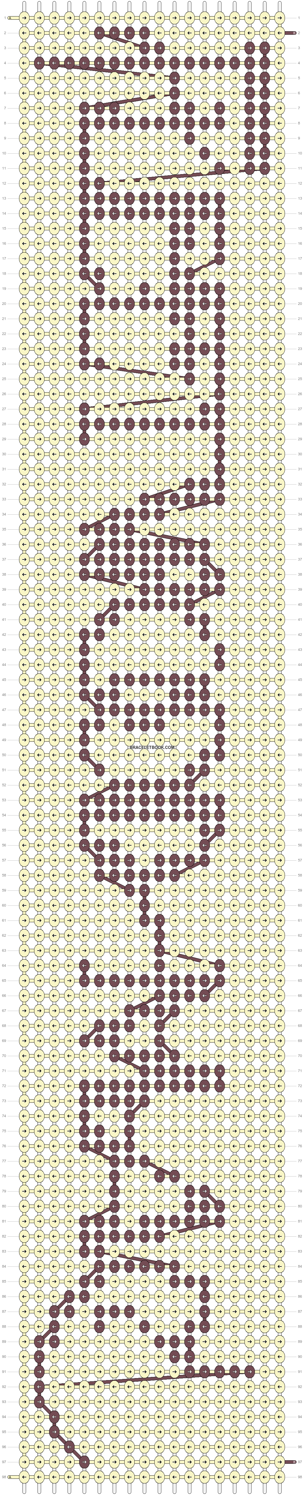 Alpha pattern #18622 pattern