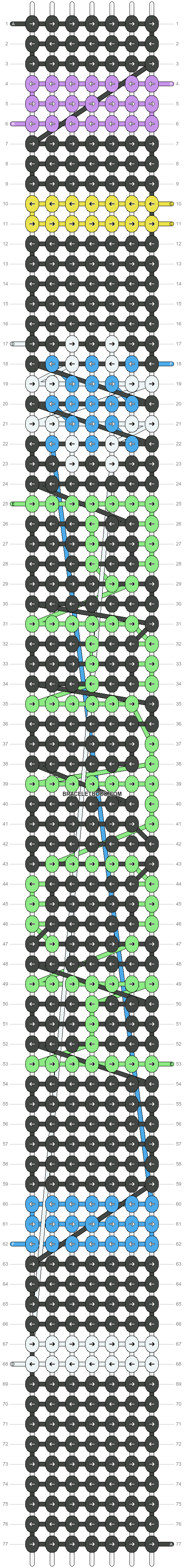 Alpha pattern #18662 pattern