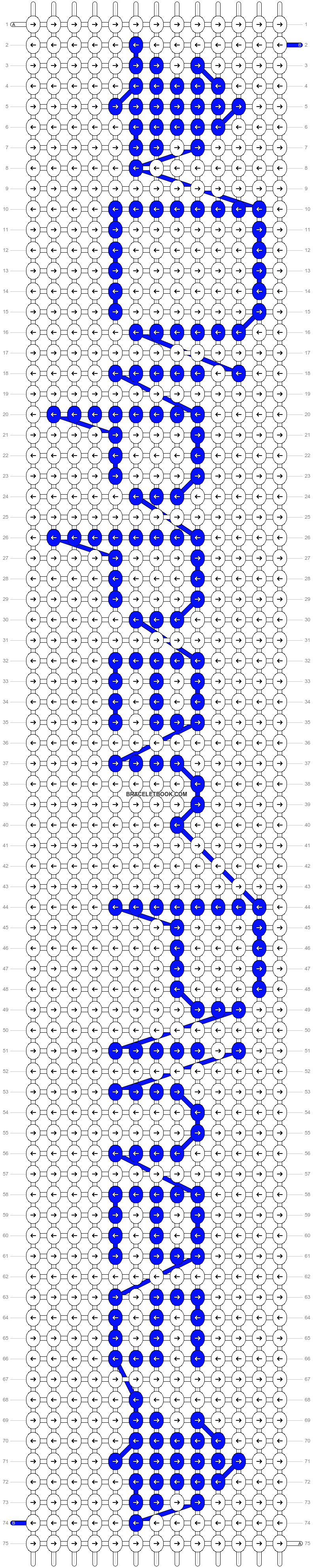 Alpha pattern #18691 pattern