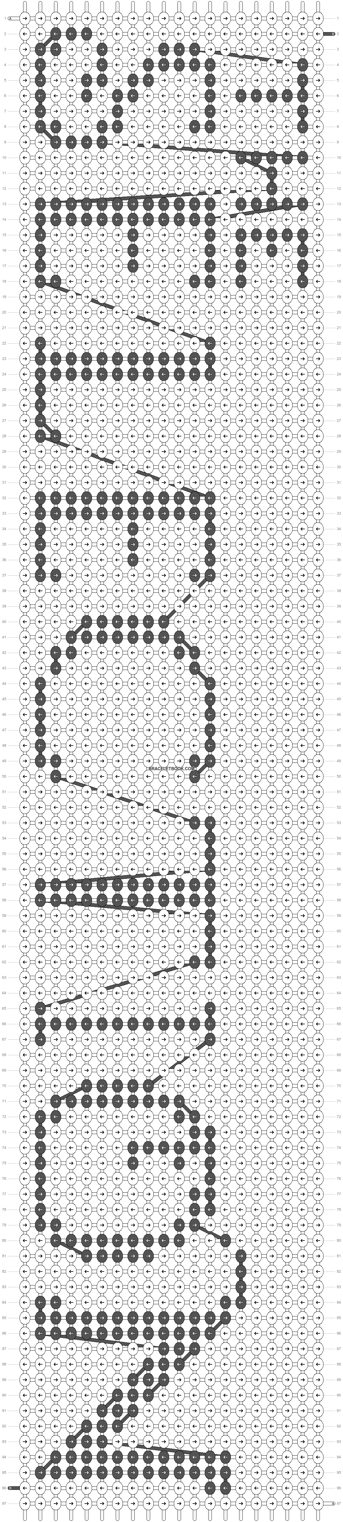 Alpha pattern #18748 pattern