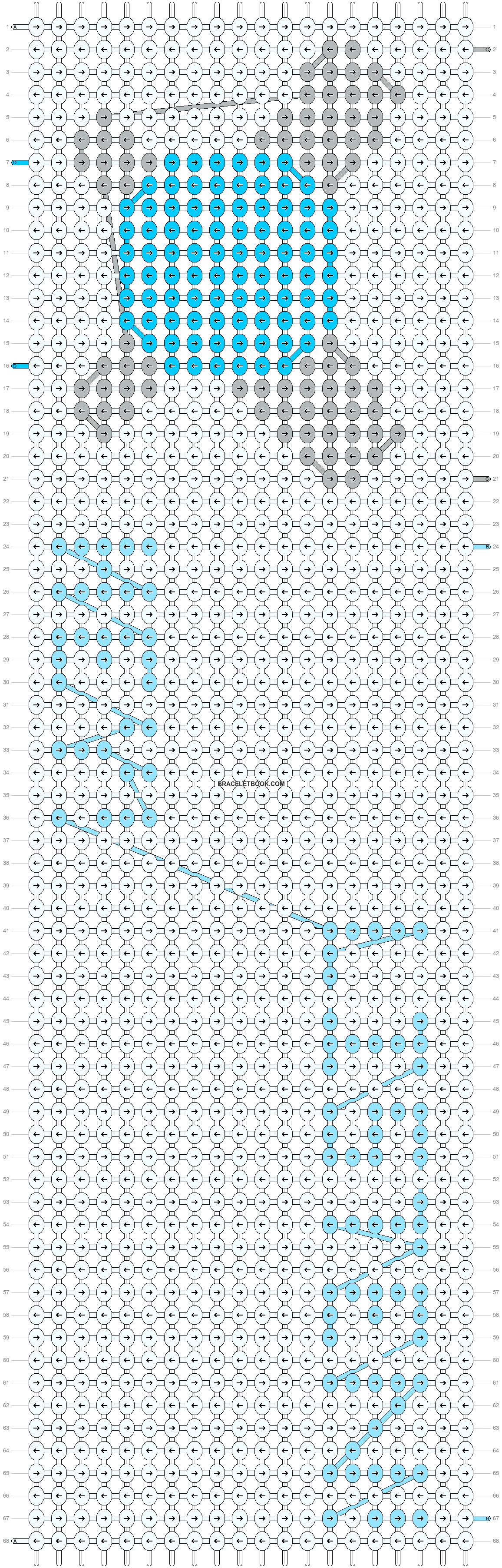 Alpha pattern #18798 pattern