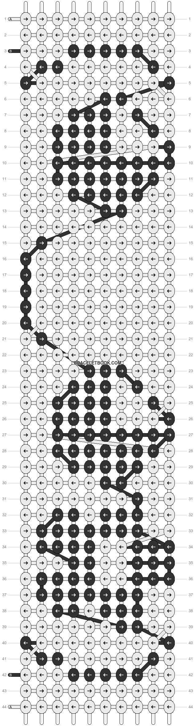 Alpha pattern #18825 pattern