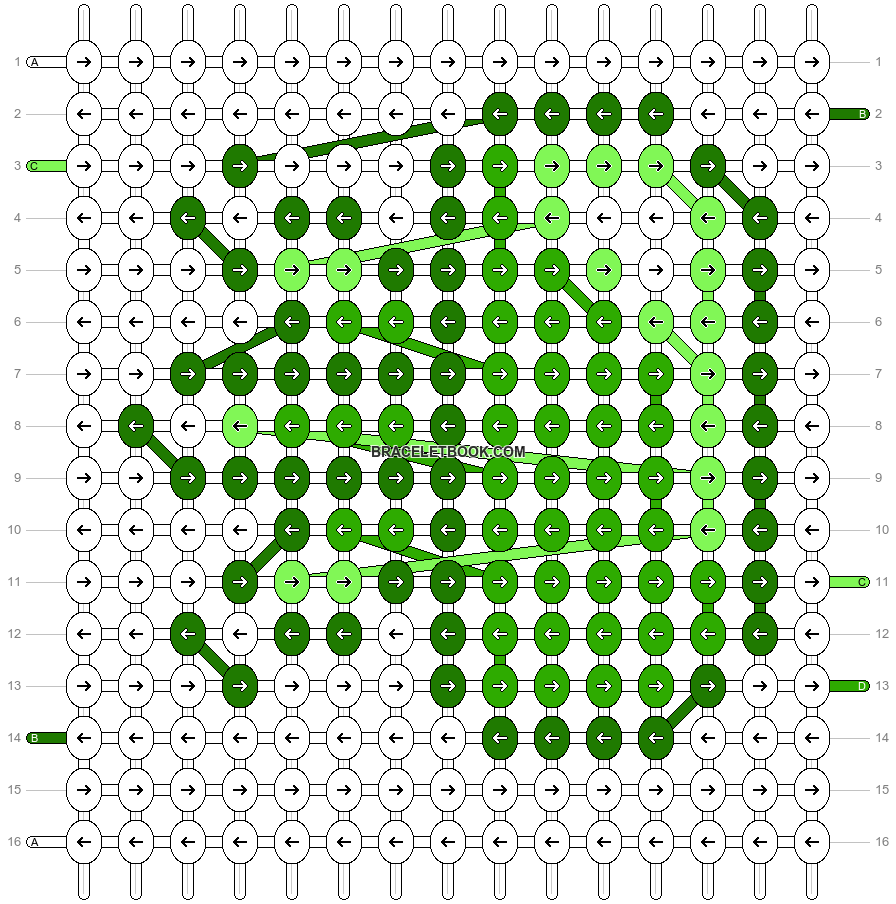 Alpha pattern #18844 pattern