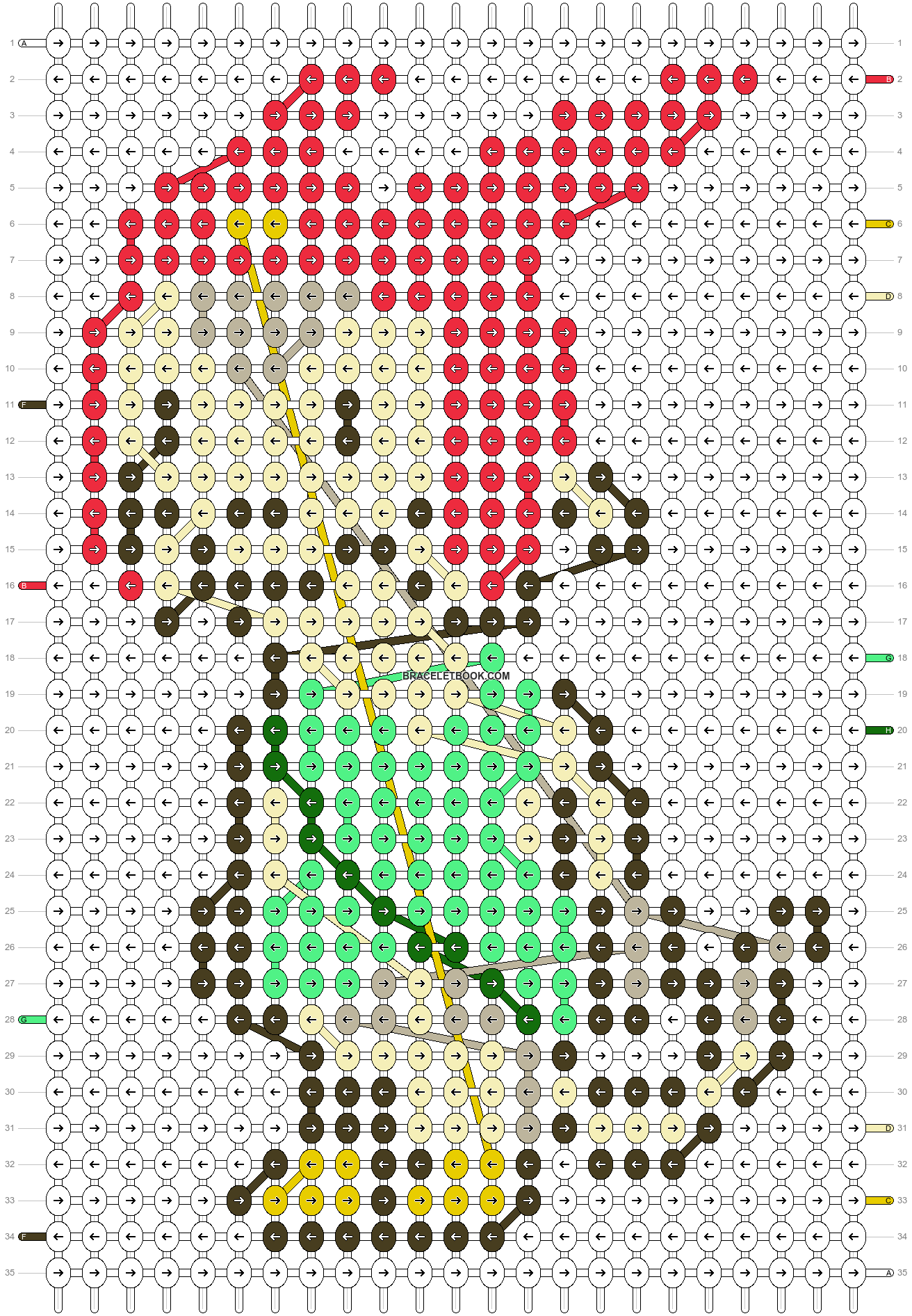 Alpha pattern #18852 pattern