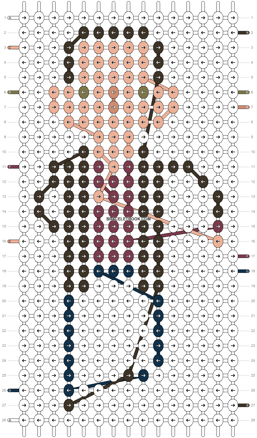 Alpha pattern #19022 pattern