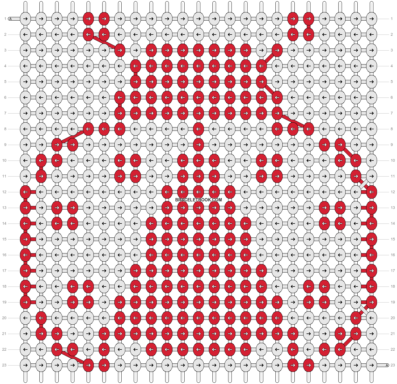 Alpha pattern #19028 pattern