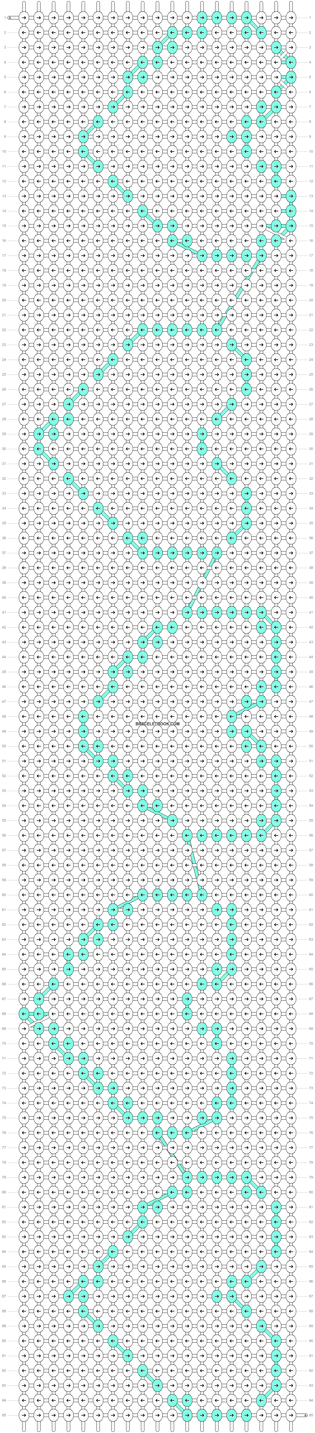 Alpha pattern #19102 pattern