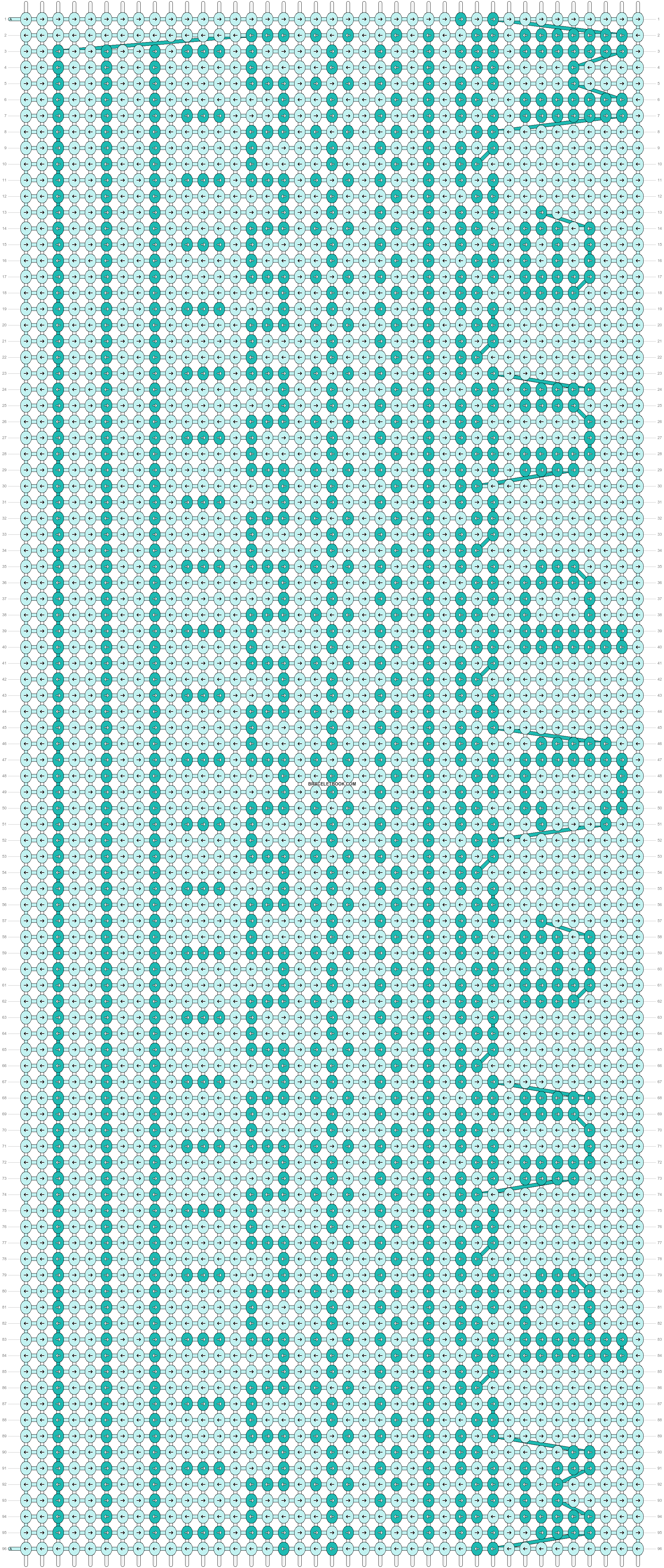 Alpha pattern #19136 pattern