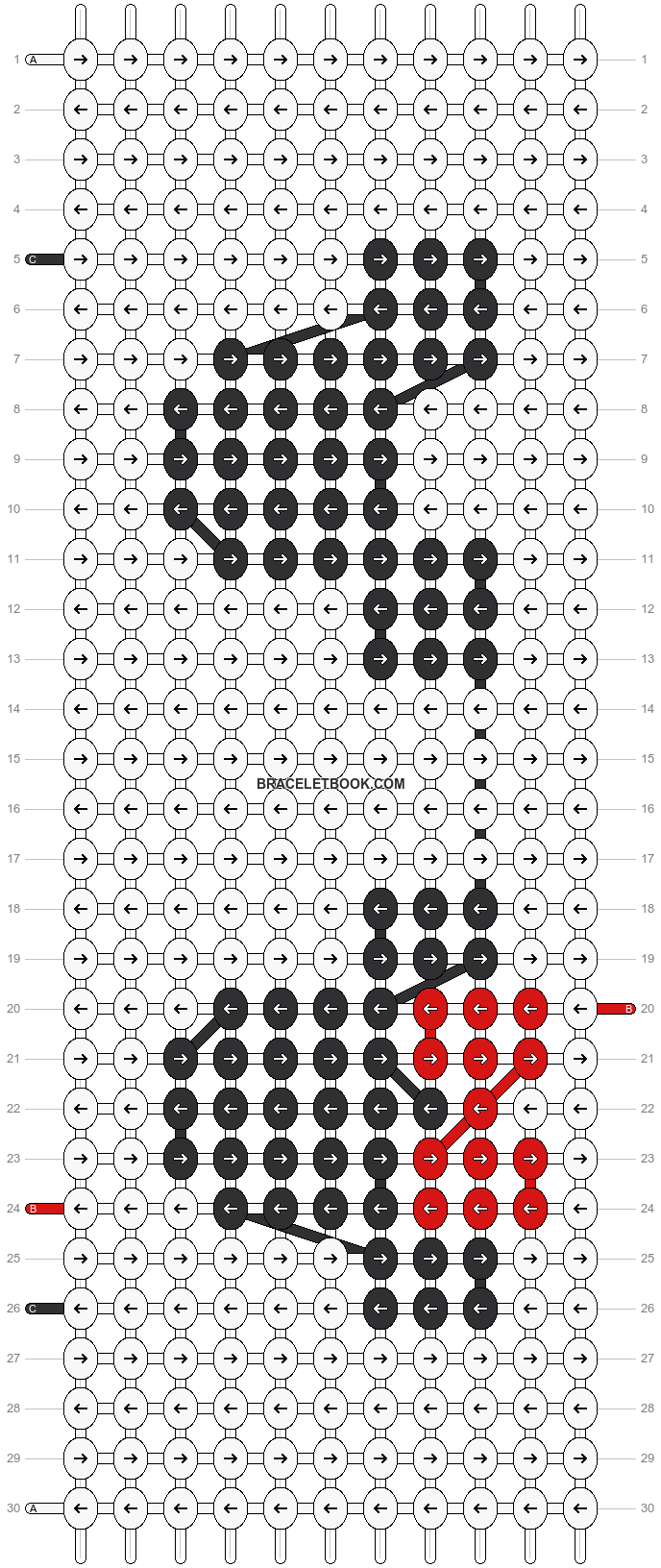 Alpha pattern #19266 pattern