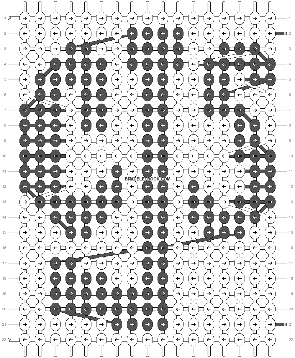 Alpha pattern #19279 pattern