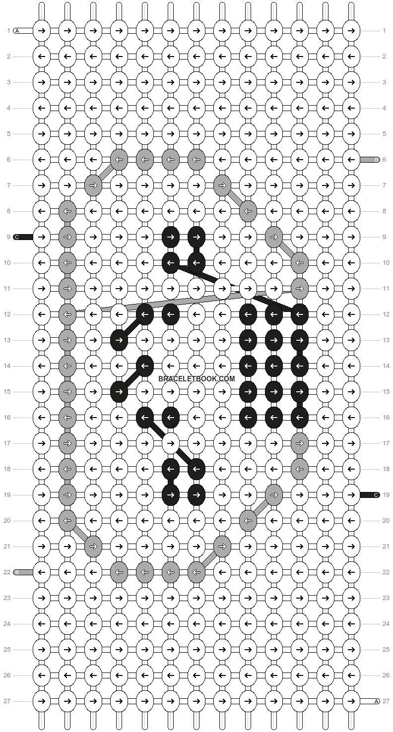 Alpha pattern #19383 pattern