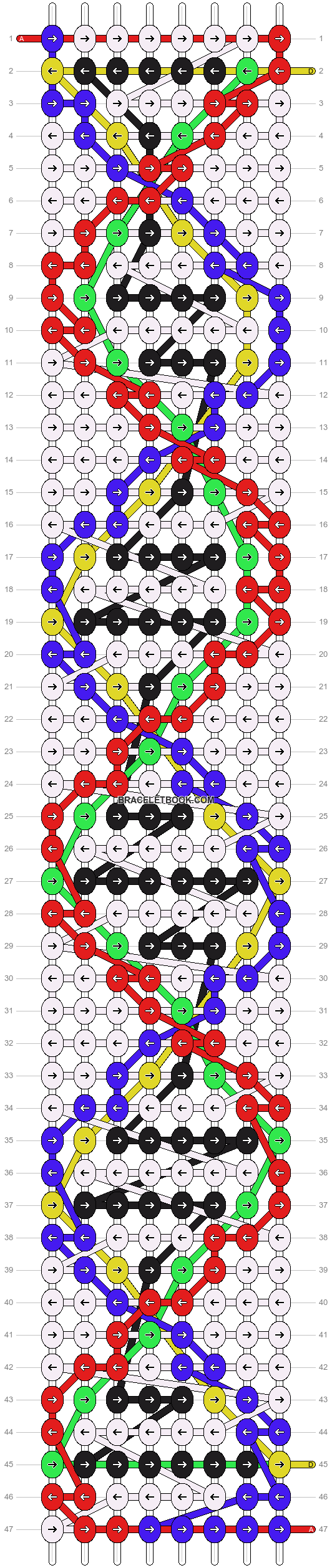 Alpha pattern #19405 pattern