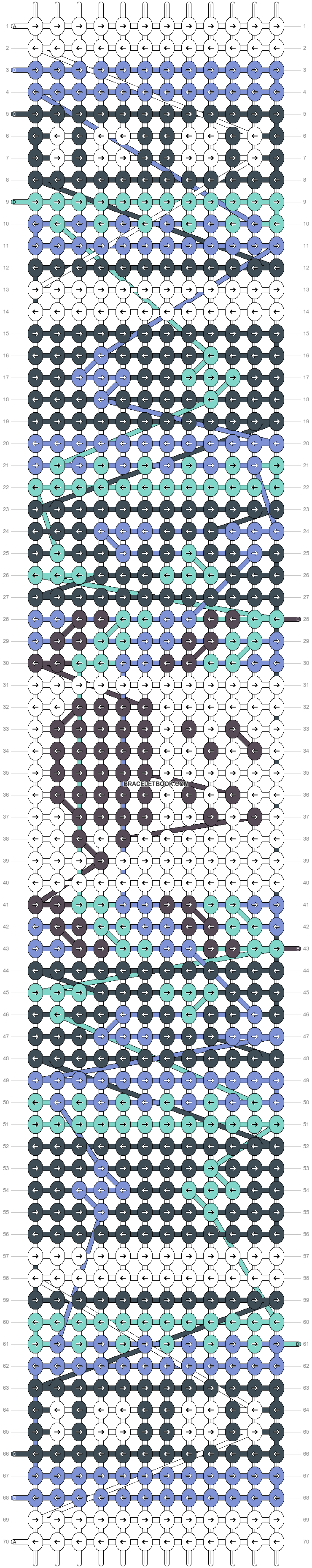Alpha pattern #19511 pattern