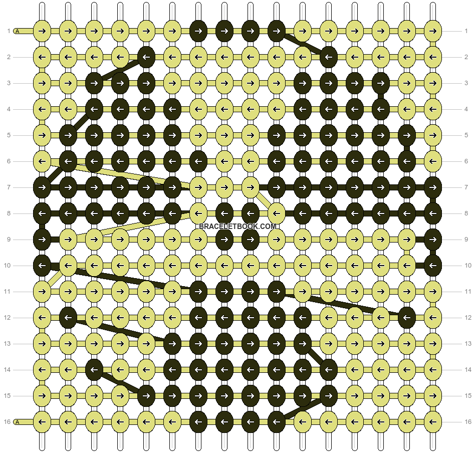 Alpha pattern #19522 pattern