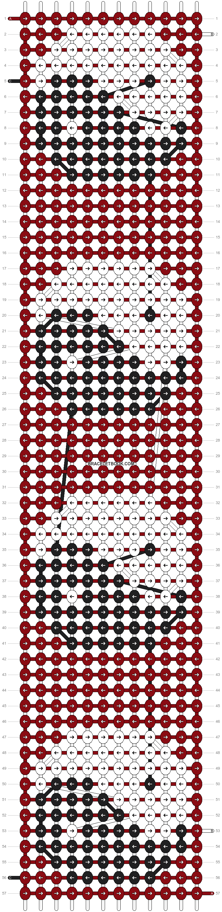 Alpha pattern #19524 pattern