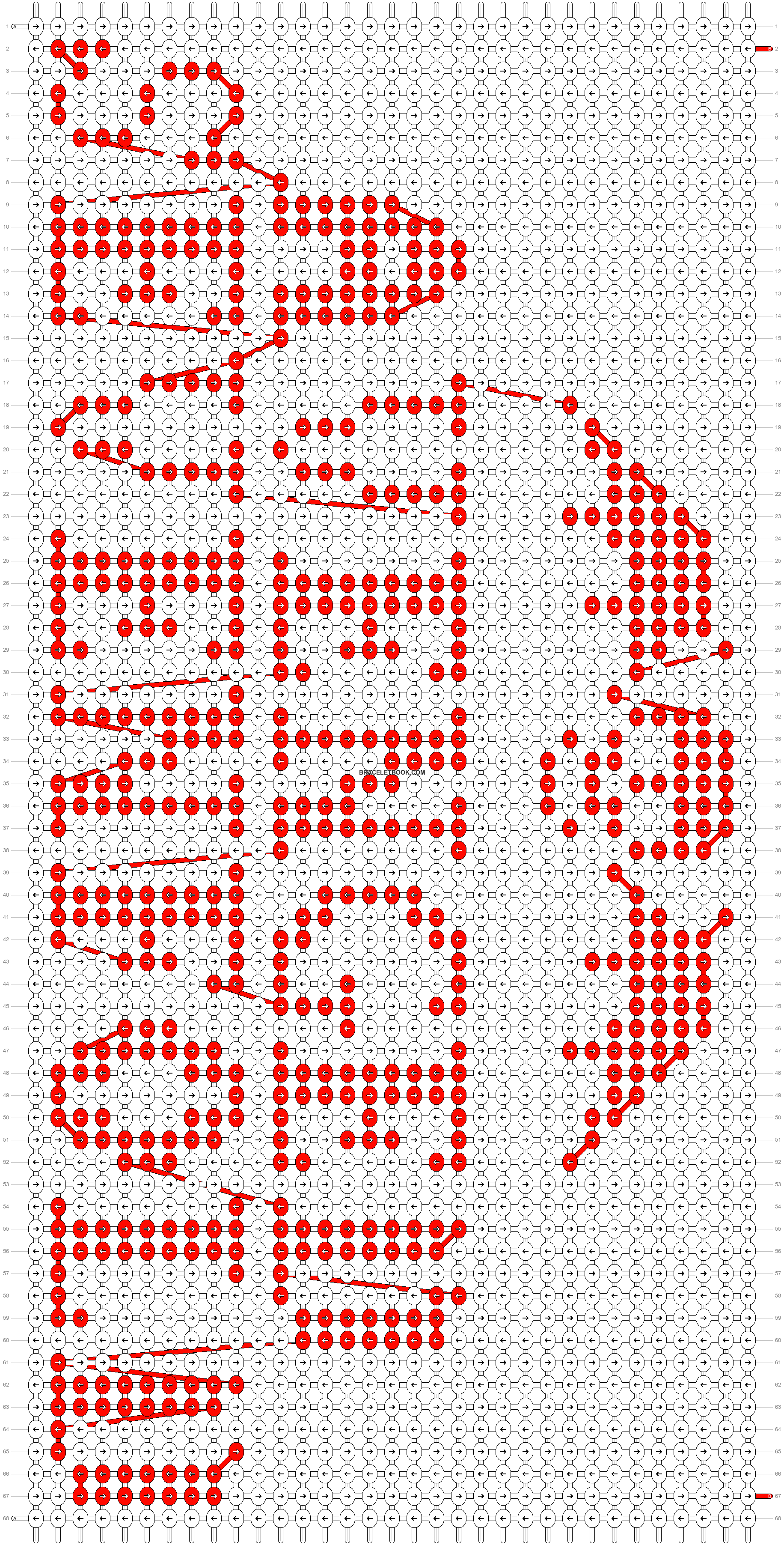 Alpha pattern #19585 pattern