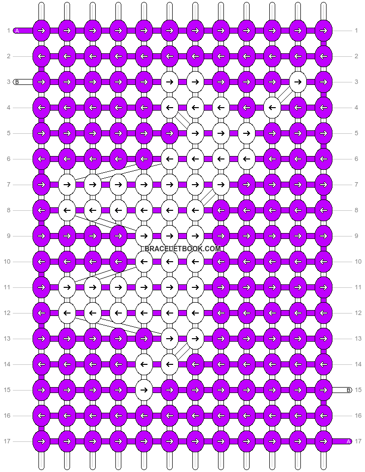 Alpha pattern #19586 pattern