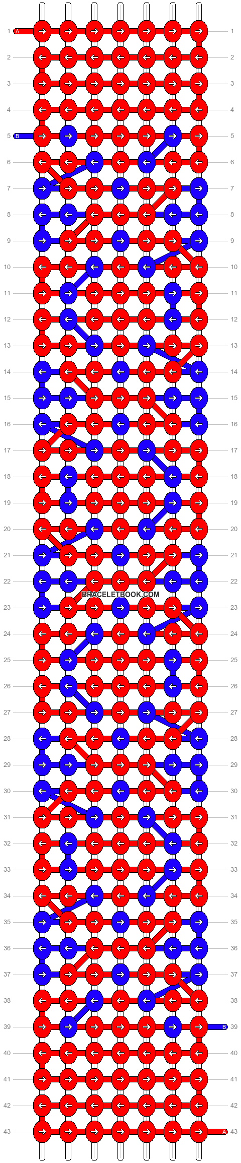 Alpha pattern #19598 pattern