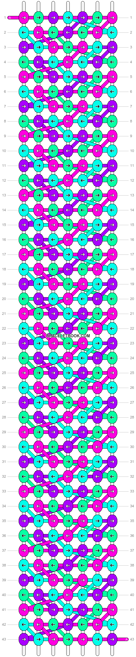 Alpha pattern #19599 pattern