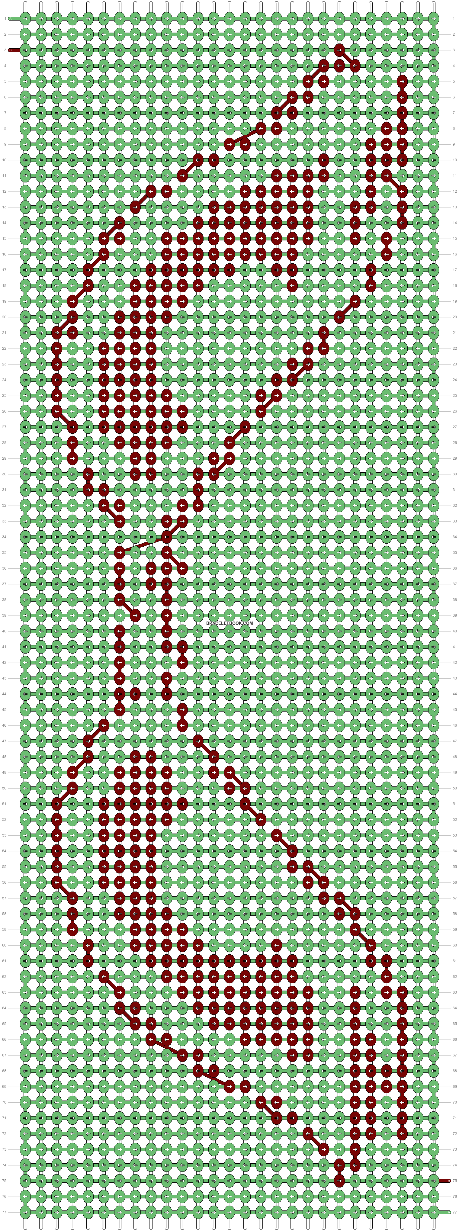 Alpha pattern #19624 pattern