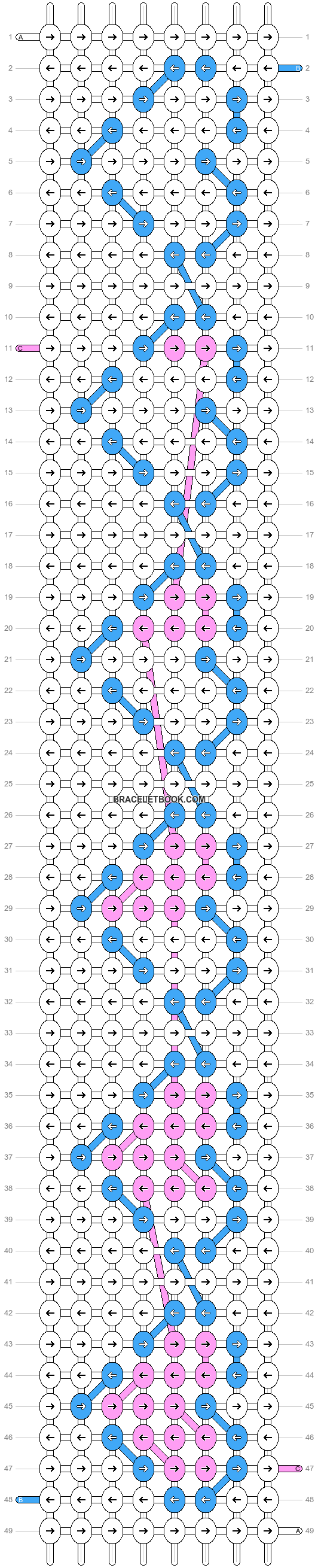 Alpha pattern #19654 pattern