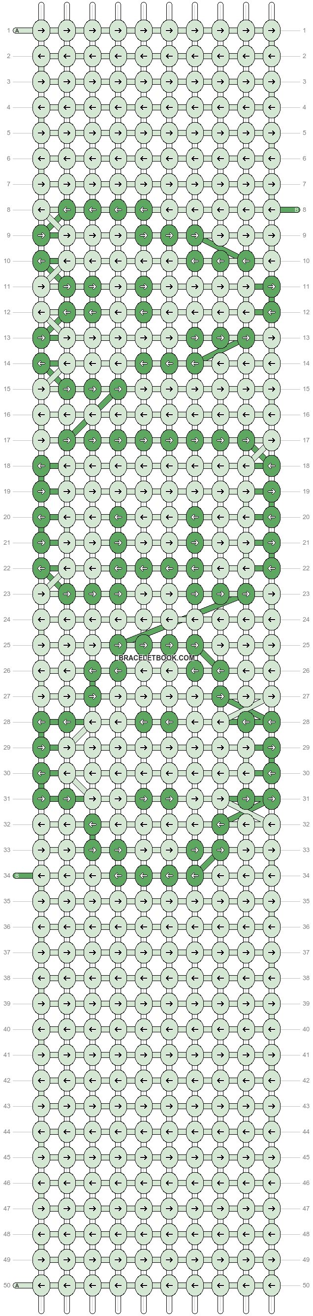 Alpha pattern #19657 pattern