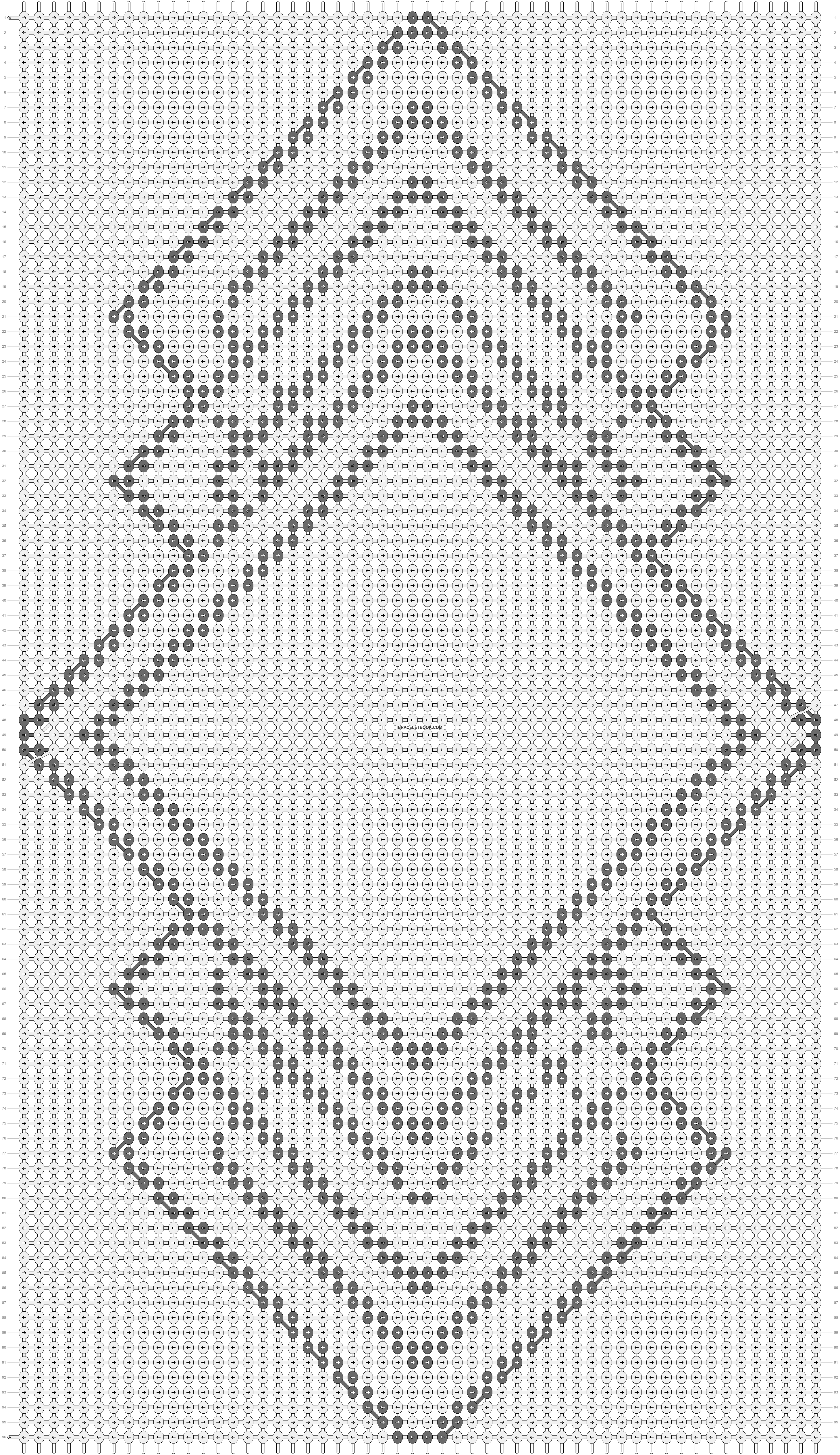 Alpha pattern #19713 pattern