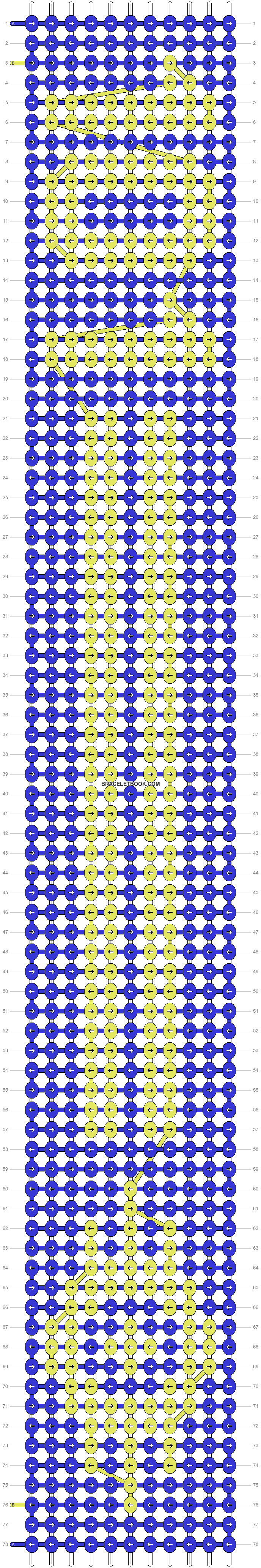 Alpha pattern #19736 pattern