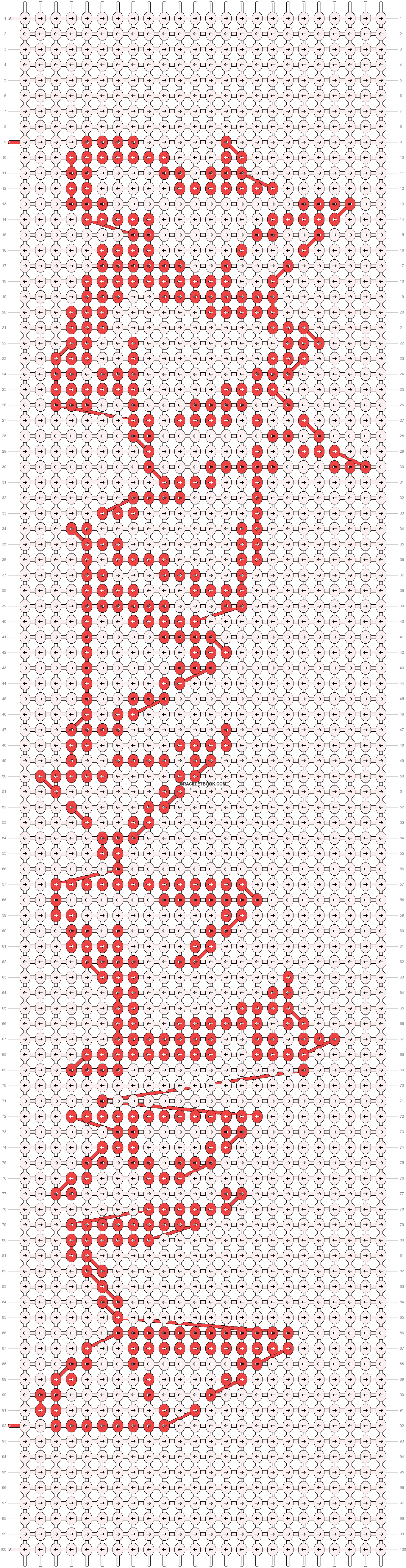 Alpha pattern #19739 pattern