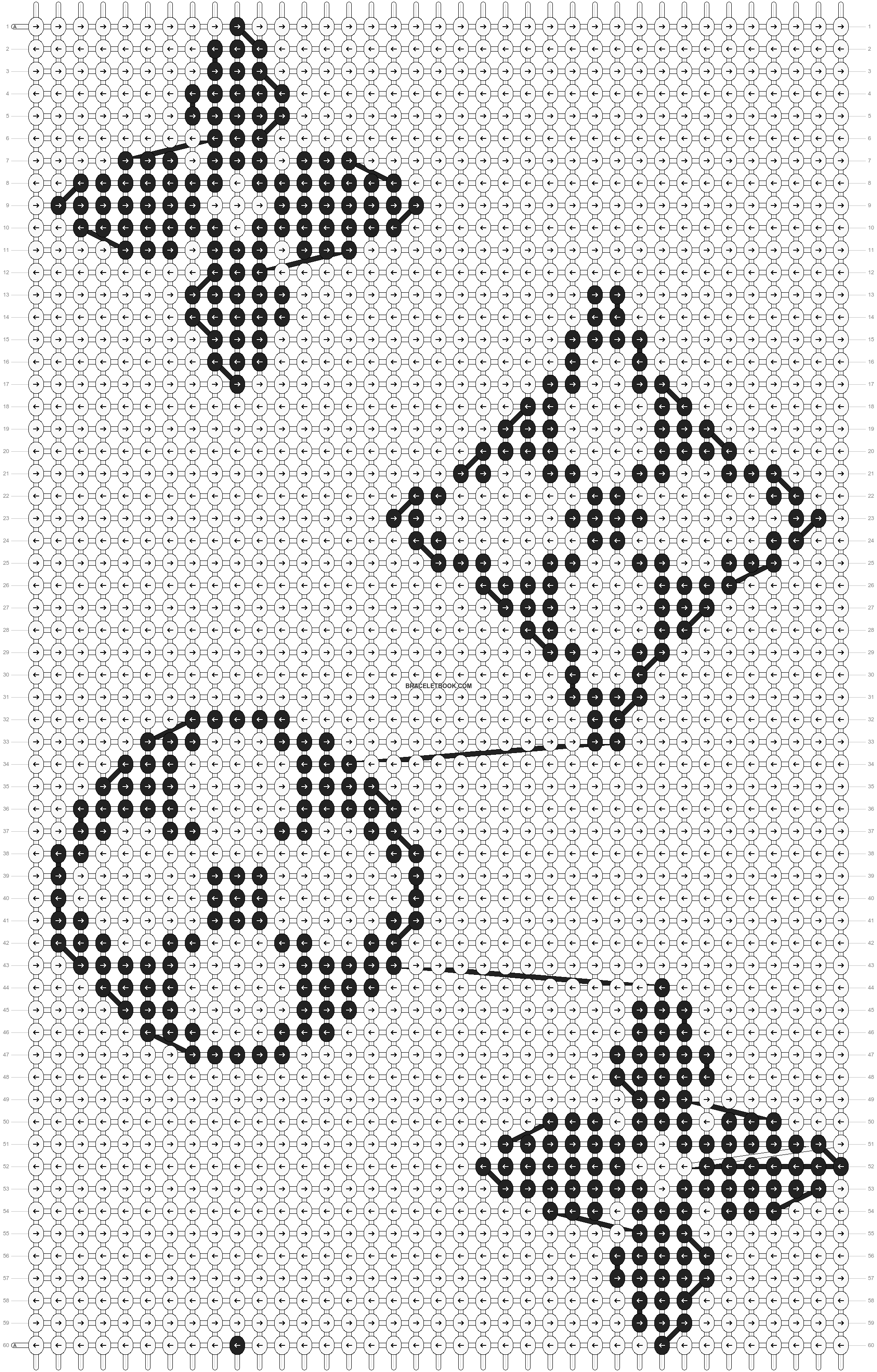Alpha pattern #19762 pattern
