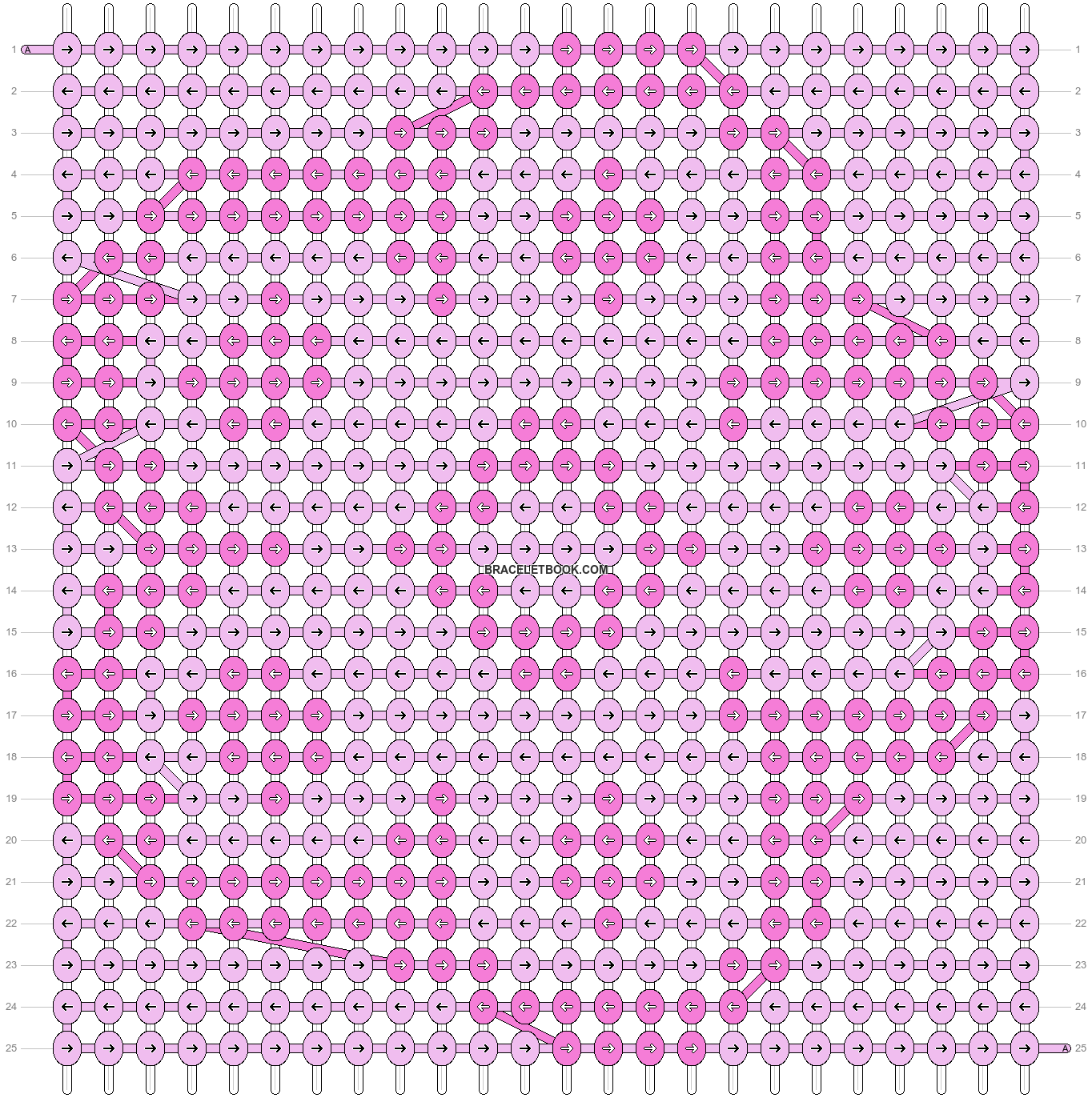 Alpha pattern #19805 pattern