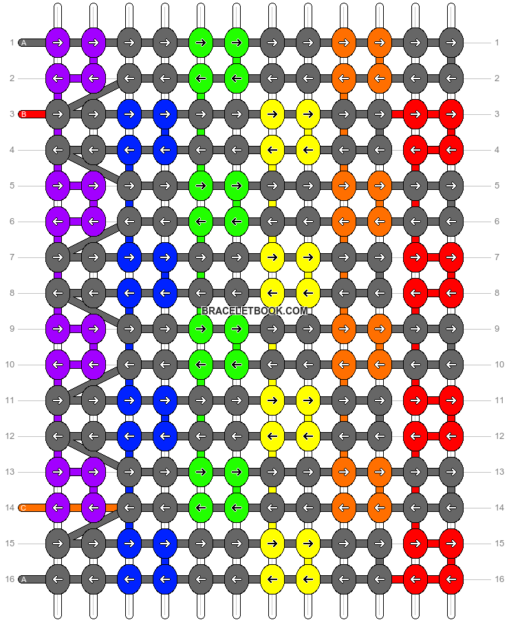 Alpha pattern #19818 pattern