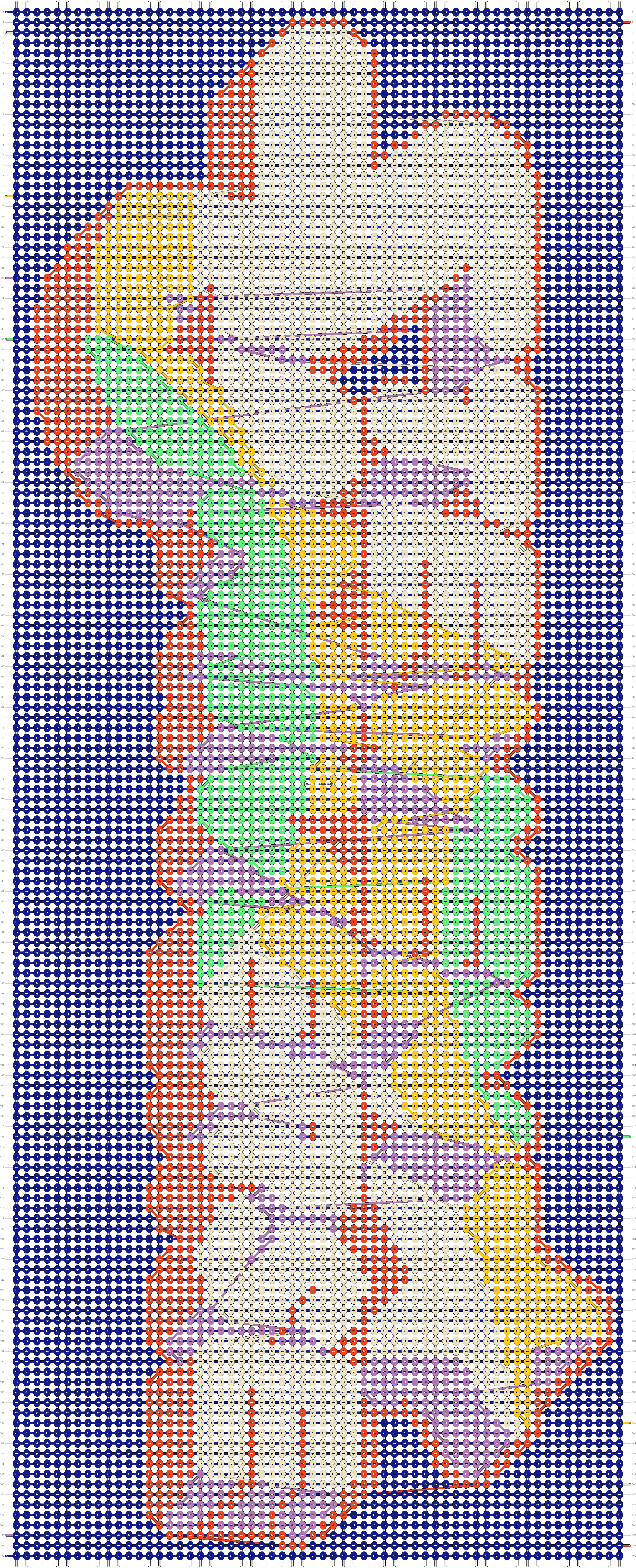 Alpha pattern #19819 pattern