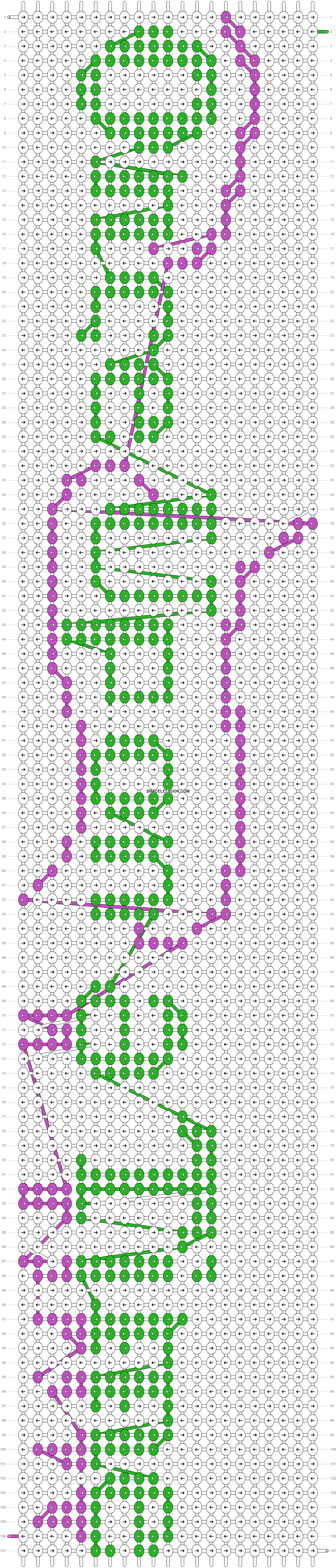 Alpha pattern #19858 pattern