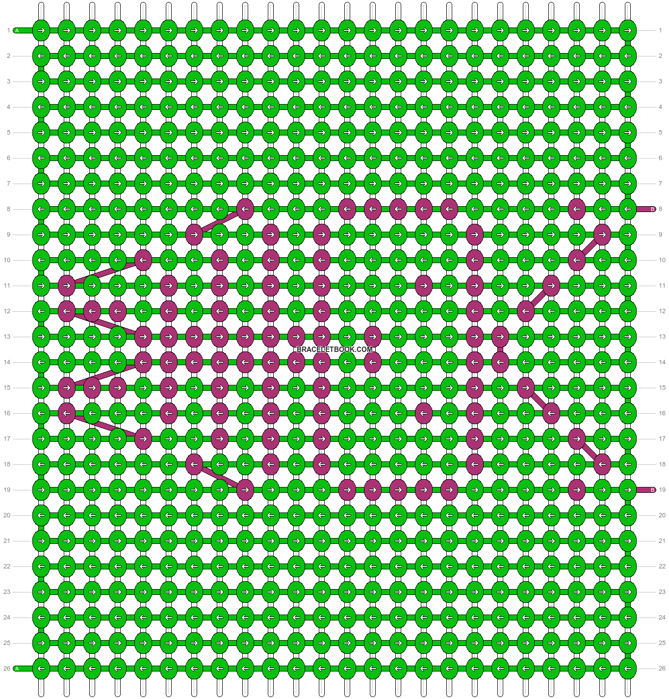 Alpha pattern #19873 pattern