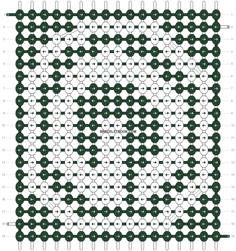Alpha pattern #19875 pattern