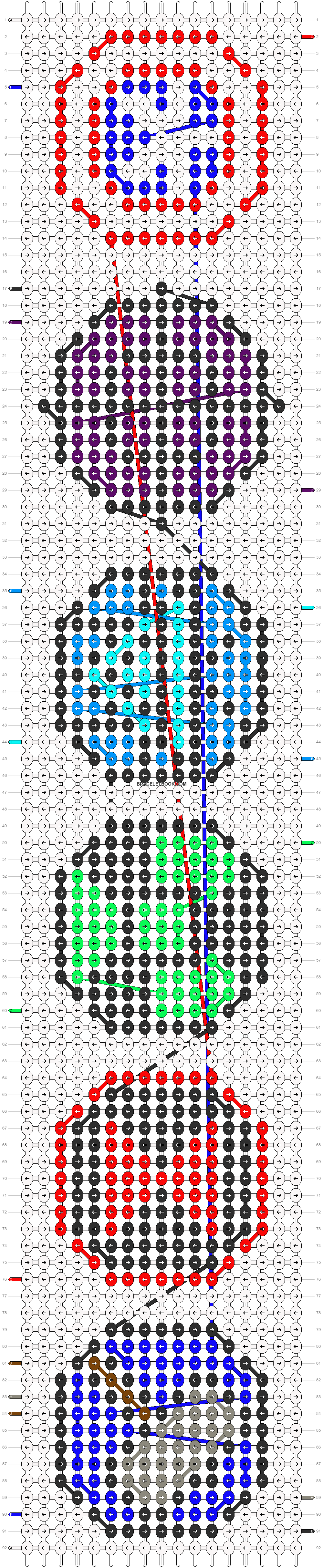 Alpha pattern #19916 pattern