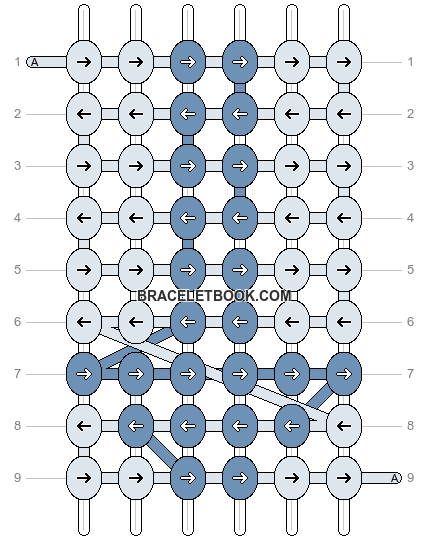 Alpha pattern #19964 pattern