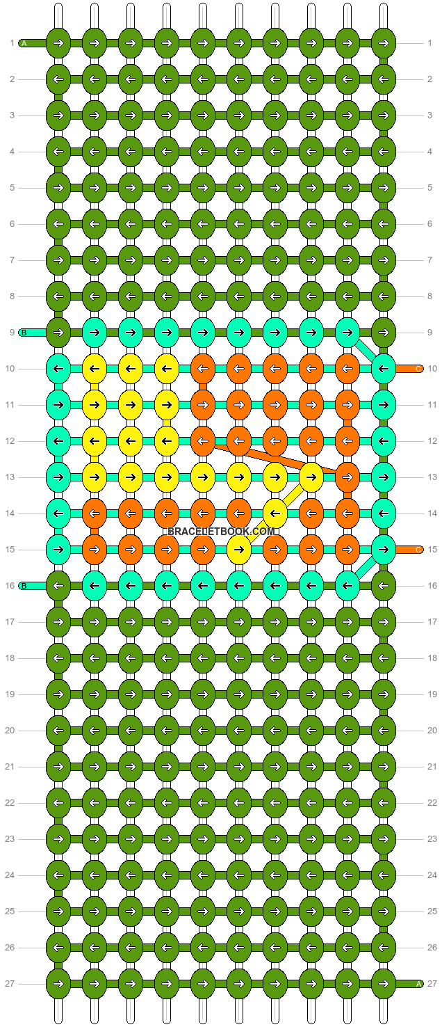 Alpha pattern #19994 pattern