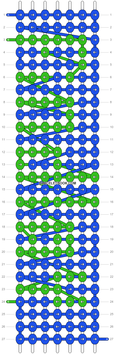 Alpha pattern #20033 pattern