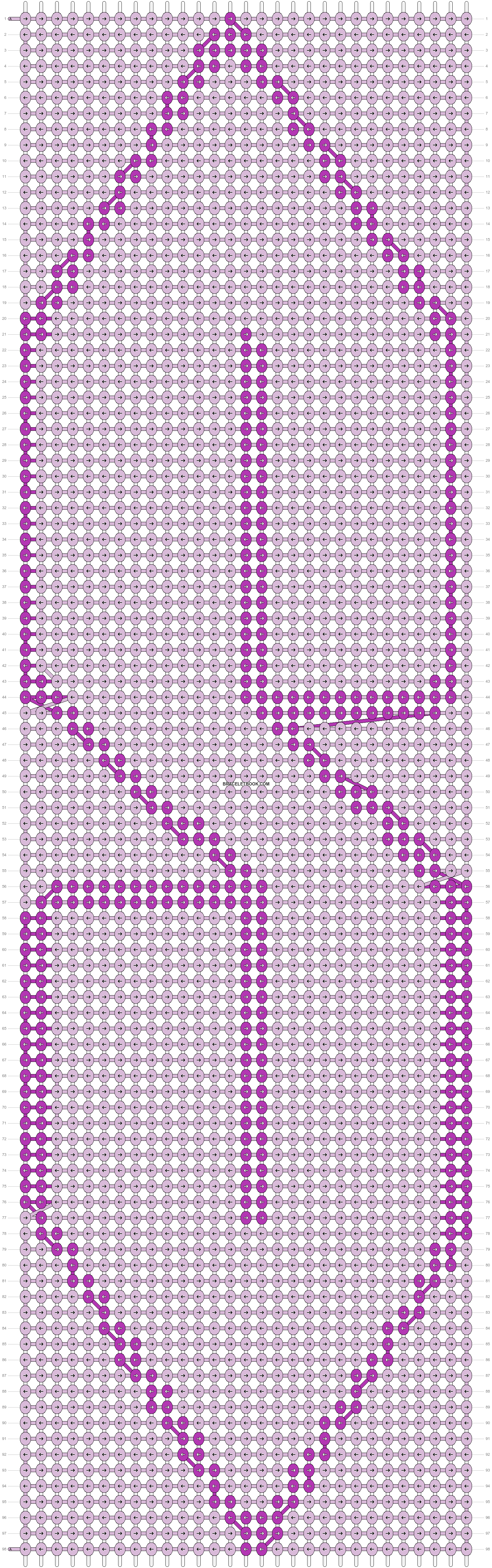 Alpha pattern #20068 pattern
