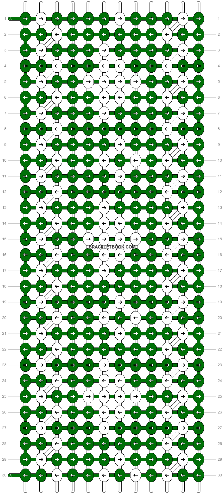 Alpha pattern #20123 pattern