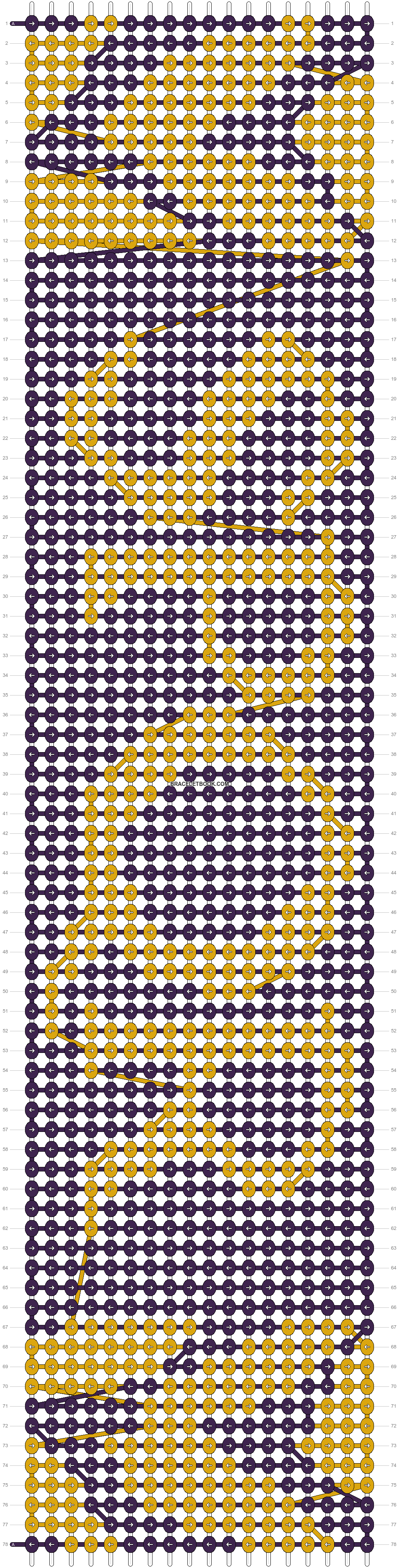 Alpha pattern 20631  BraceletBook