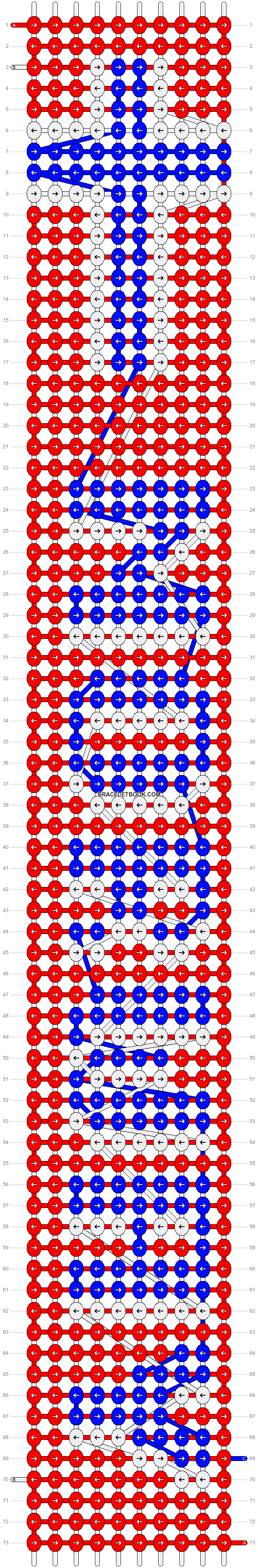 Alpha pattern #20842 pattern