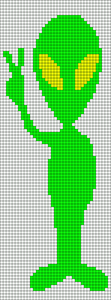Alpha pattern #80427 | BraceletBook