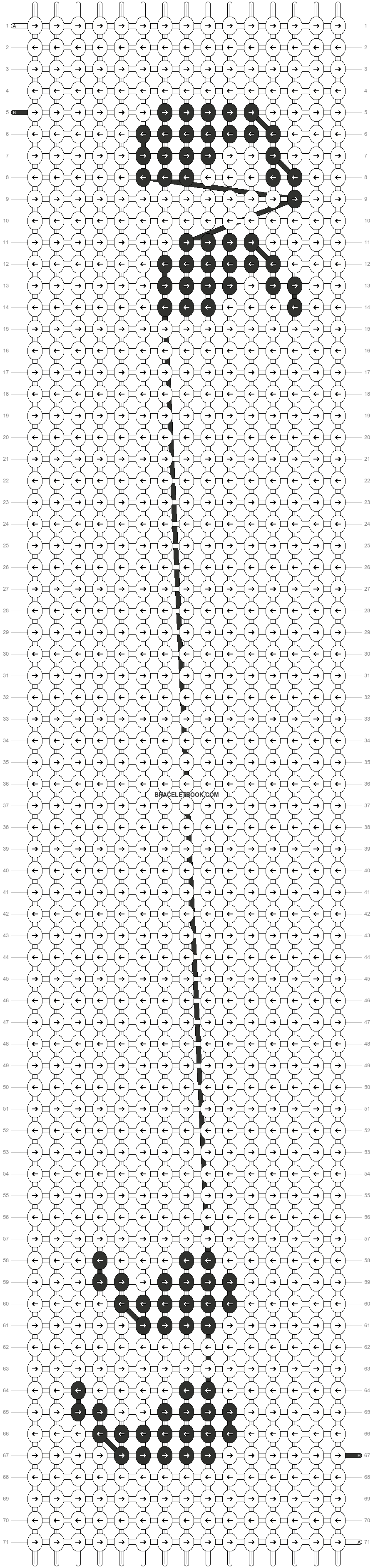 Alpha pattern #21392 pattern