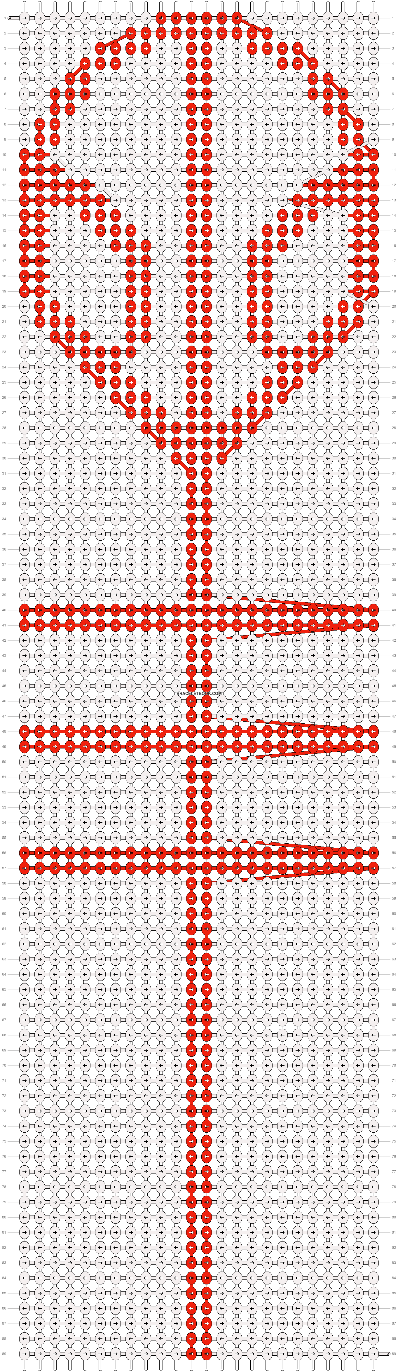 Alpha pattern #21550 pattern