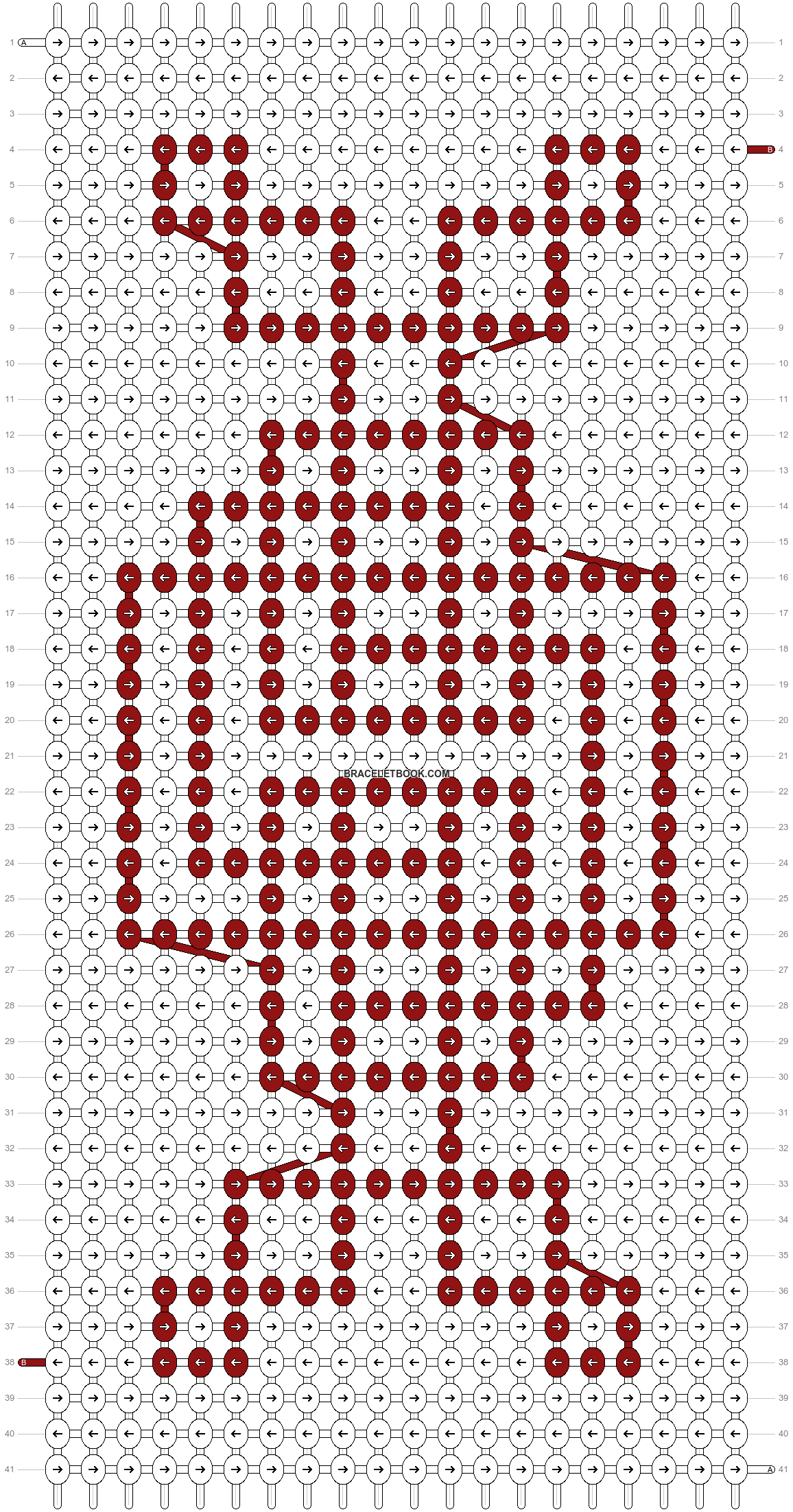 Alpha pattern #21605 pattern